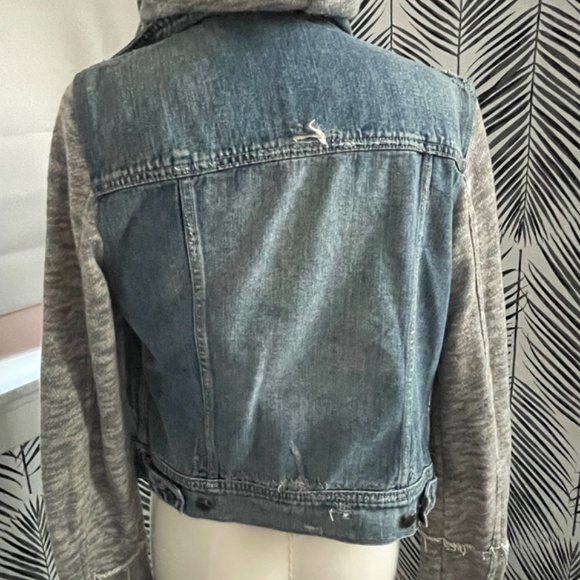 Free People hooded denim jacket S - Picture 7 of 11